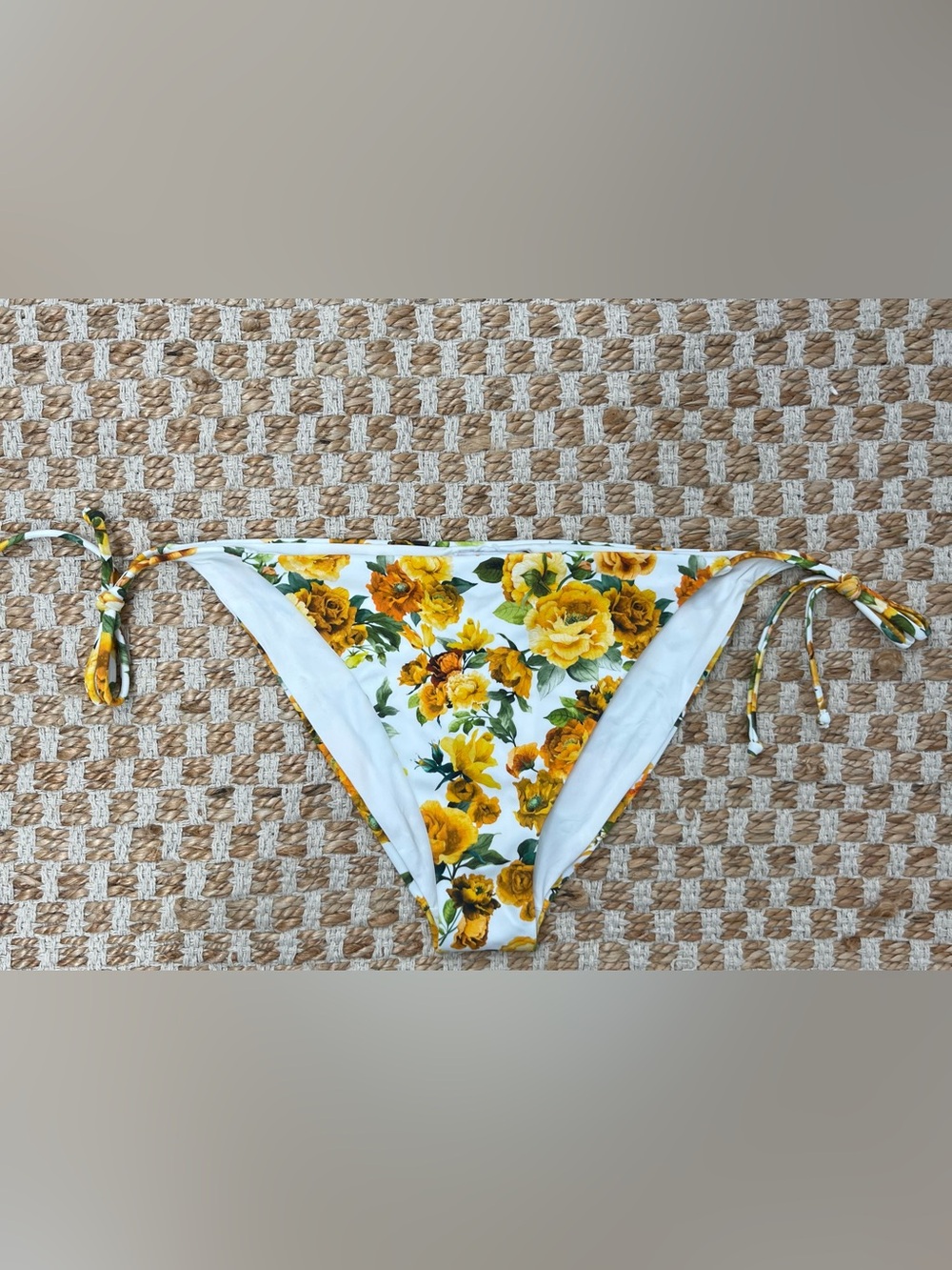 Onia Kate Bikini Bottom Eden Floral Large NWT